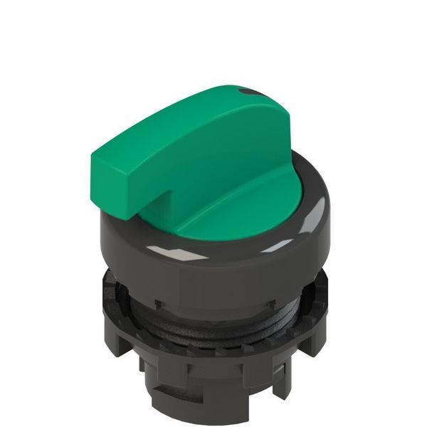 Long handle selector, 3 positions green with marking image 1