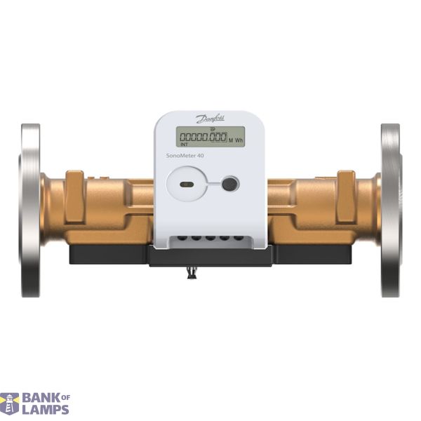 Energy meters, SonoMeter 40, 40 mm, qp [m³/h]: 10.0, Heating and cooling, battery 2 x AA-cell, M-Bus, No interface module image 1