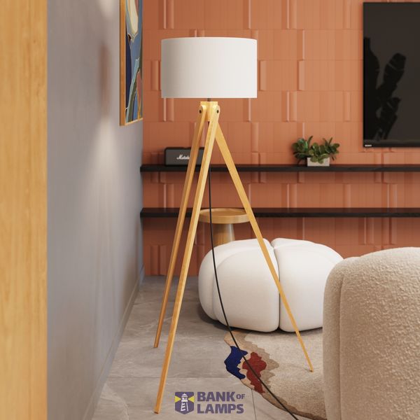 Floor lamp NATT white image 10