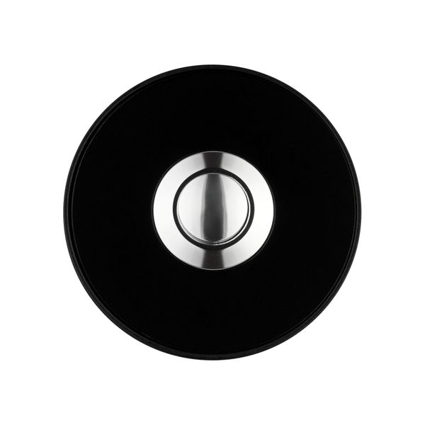 Ring button round Piccolo cerchio sw Black image 1