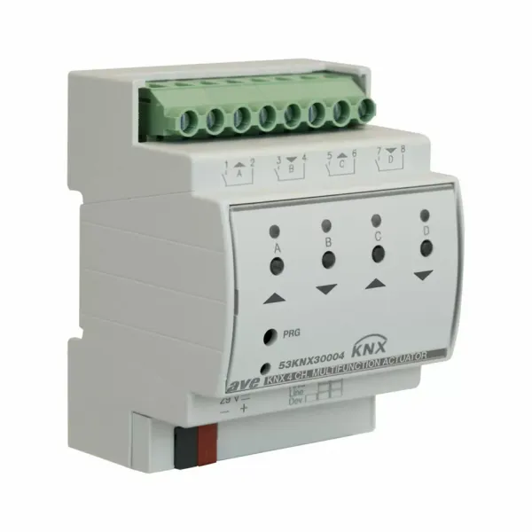 4CH Multifunction actuator - KNX - 4 DIN modules image 1
