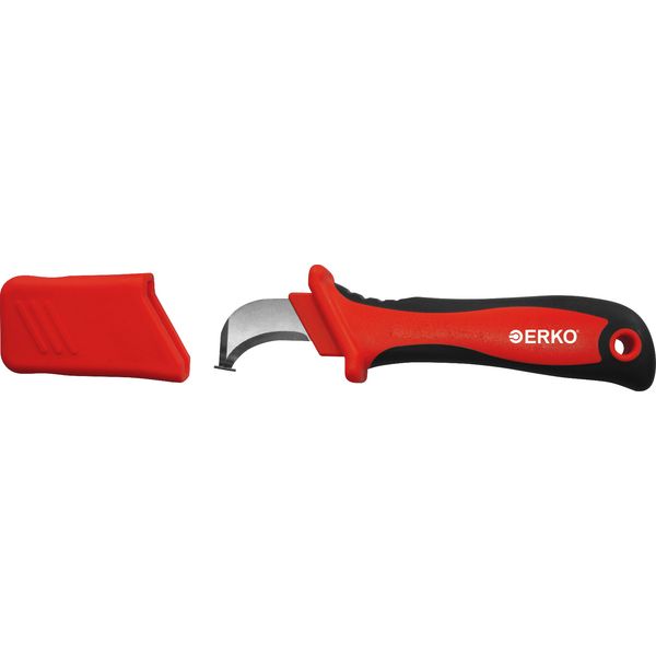 Cable stripping knife 50 mm, with blade guide NMZS_50 image 1