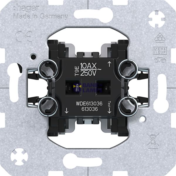 Changeover switch without spreading clamps image 1
