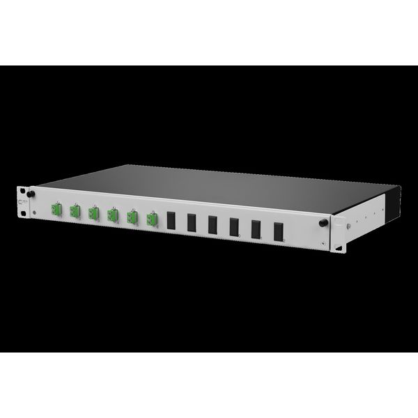 OpDAT slide patch panel VIK 6xLC-D APC OS2 image 2