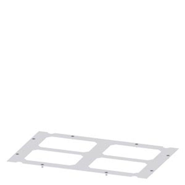 Floor plate for module inserts IP54, D: 400mm W: 600mm image 1
