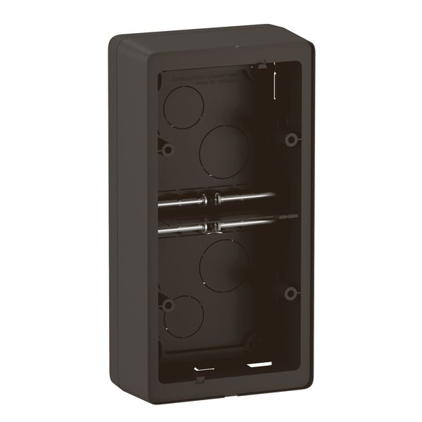 SURFACE MOUNTING BOX 2 GANG BLACK image 7
