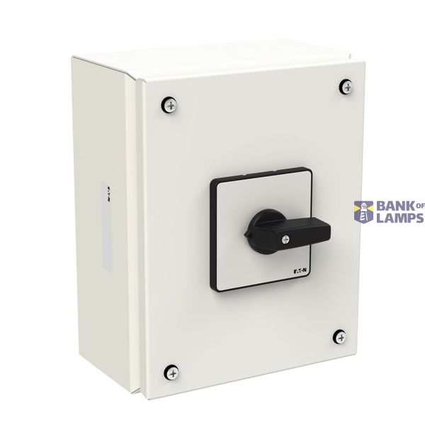 P3 Main switch, 80 A,Surface mounting, 3 pole, Form SE, Black, Short t image 2
