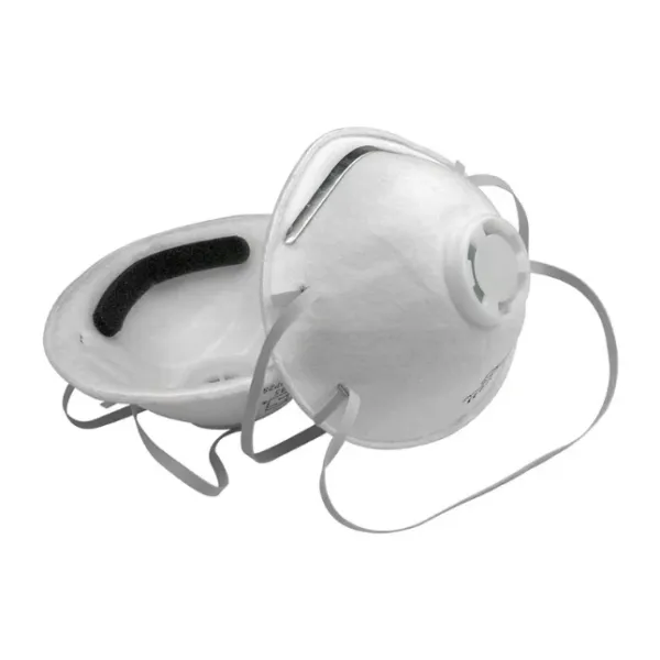 Skandia respirator mask P2 with valve 2pcs image 1