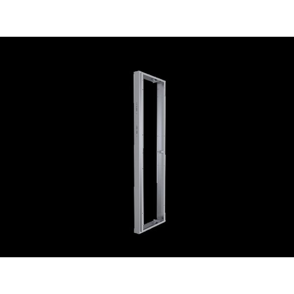 VX isolator door cover, stainless steel, WHD 103x1800x500 mm image 2