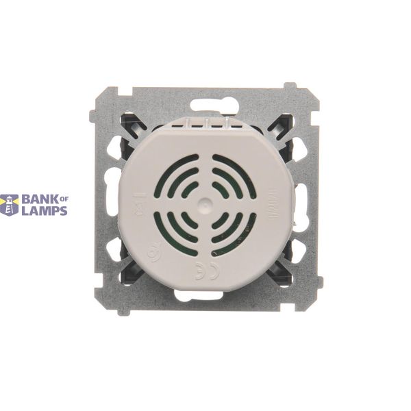 Blind element with metal support, Silver matt, metalic image 1