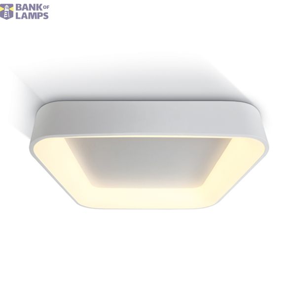 WHITE SQUARE PLAFO LED 50W WW IP20 230V image 1