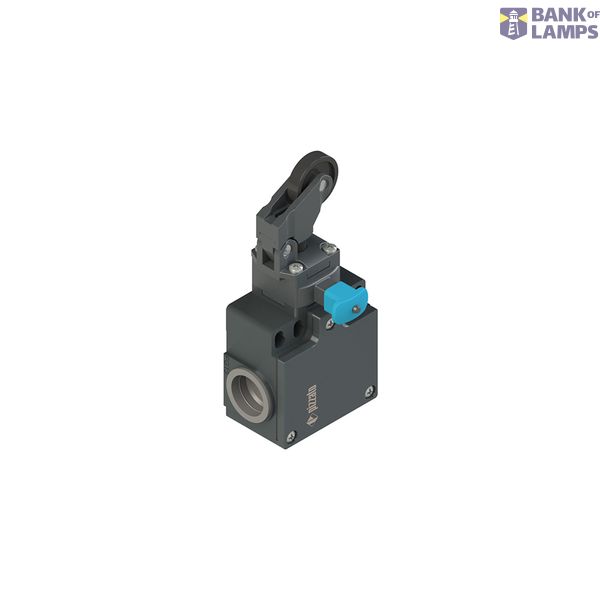 Position switch with adjustable one-way roller and reset device image 1