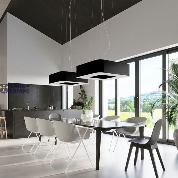 Chandelier URANO 60 black image 7