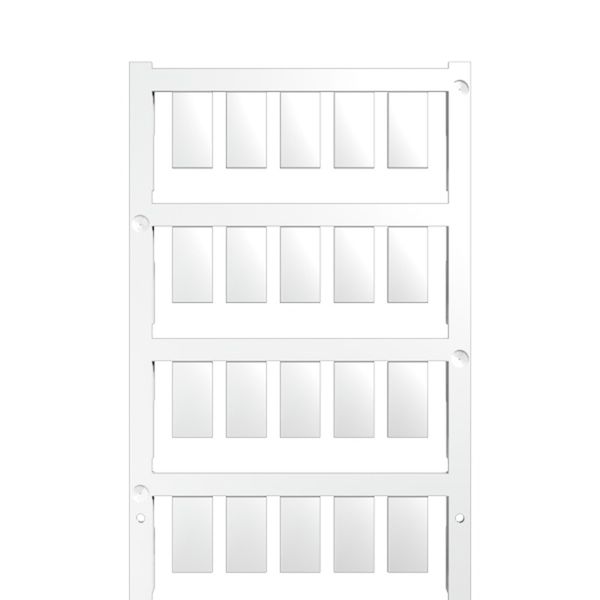 ESG, Device markers x 17 mm, PA 66, Colour: white, pluggable image 2