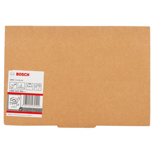 Cutting guide with dust extraction outlet 115/125 mm image 1