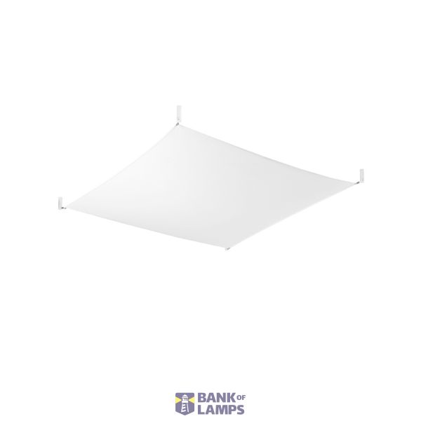 CEILING LAMP LUNA 2 WHITE G13 4X9W IP20 image 2