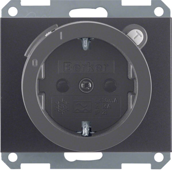 SCHUKO soc.out. residual current circuit-breaker,enhncd contact prot., image 1