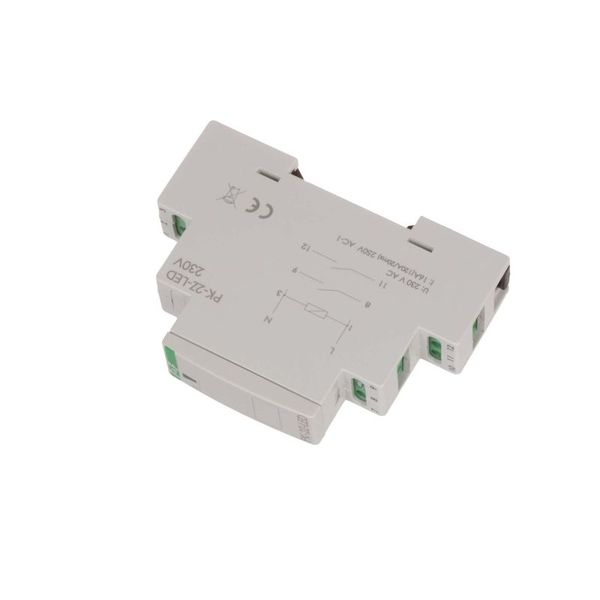 Electromagnetic relay PK-2Z-LED 230 V image 3