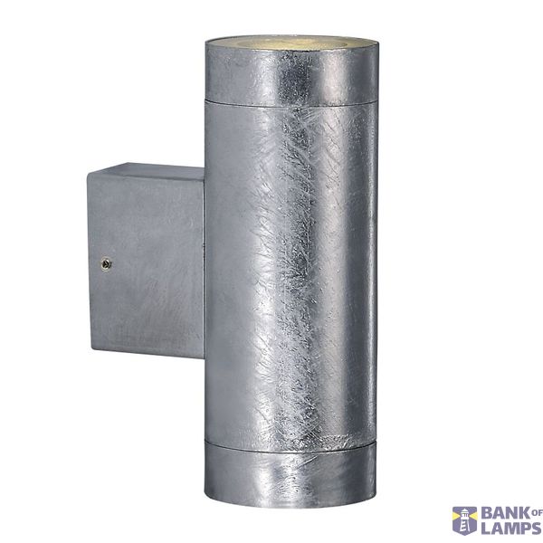 Castor Double | Wall light | Galvanized image 1