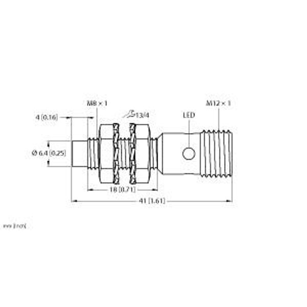 Inductive Sensor   NI3-EG08K-AP6X-H1341 image 1