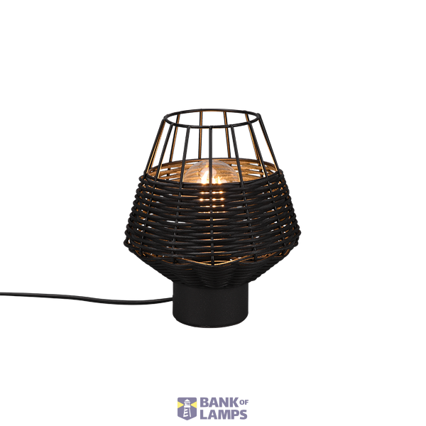 Borka table lamp E27 black image 1