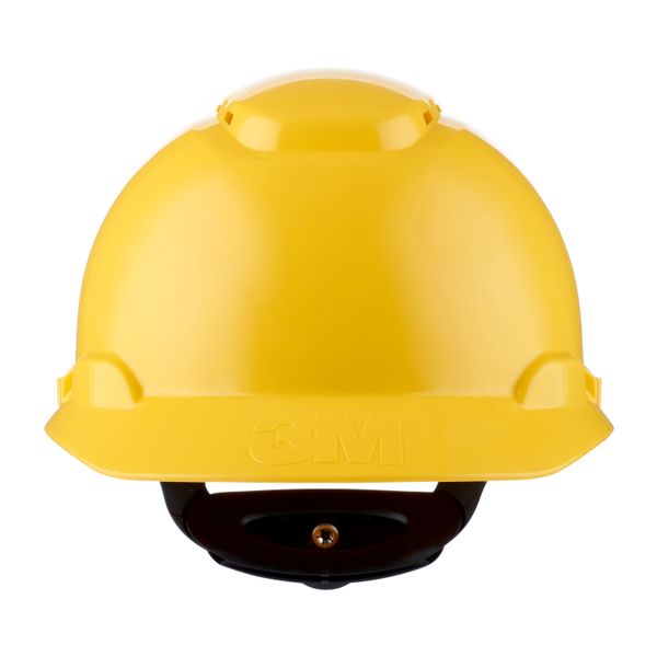 3M™ Hard Hat, Ratchet, Ventilated, Plastic Sweatband, Yellow, H700N-GU image 7