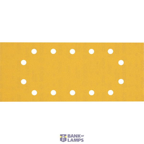 EXPERT C47 Sandpaper with 14 holes for Orbital Sanders 115 x 28 mm, G 24 1-pc image 1
