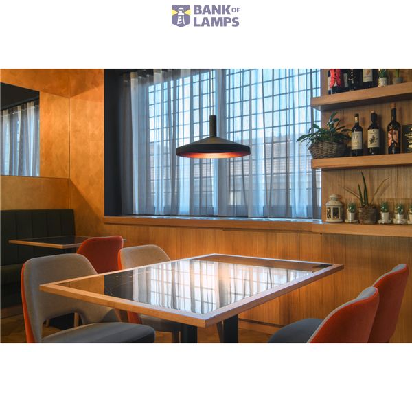 LALU®, pendant light, Led Base, Mix&Match, 150cm, 9.5W, 3000K, PHASE, black image 5