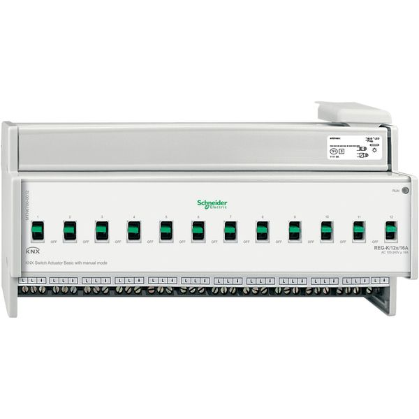 KNX ACTOR 12 OUTPUTS 16A MAN.BED.BASIC image 1