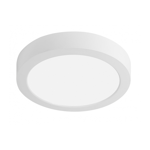 G-TECH LED luminaire FABRO, 18 W, 1800 lm, 4000K, AC220-240V, IP40, surface-mounted, round, white image 2