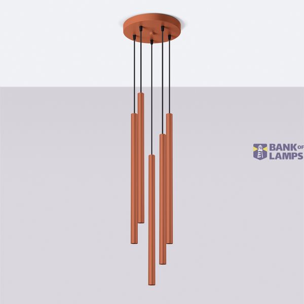 PASTELO HANGING LAMP 5P RED OCHRE 5XG9 image 7
