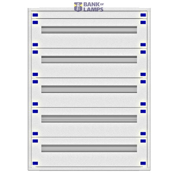 Distribution board insert KVN 40mm, 3-21K, 5-rows image 1