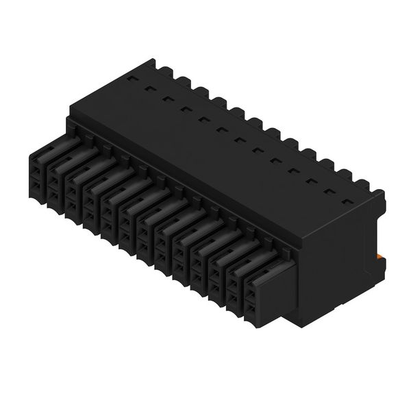 PCB plug-in connector, female plug, 3.50 mm, Number of poles: 26, 180°, PUSH IN with push button, Clamping range, max. : 1.5 mm², Box image 3
