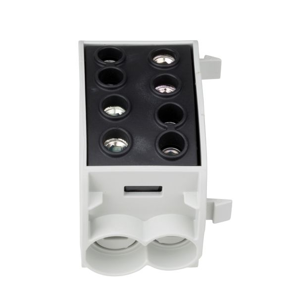 AL/CU-Main branch terminal, 70mmý, 1-pole insulated black image 1
