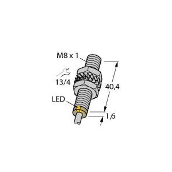 Inductive Sensor   BI1.5U-EG08-AP6X image 1