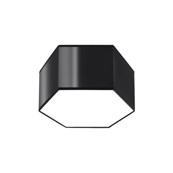 CEILING LAMP SUNDE 15 BLACK E27 2X60W IP20 image 1