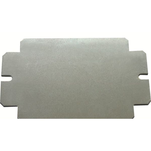 ZW344 Mounting plate, Field width: 1, 566 mm x 188 mm x 2 mm image 3