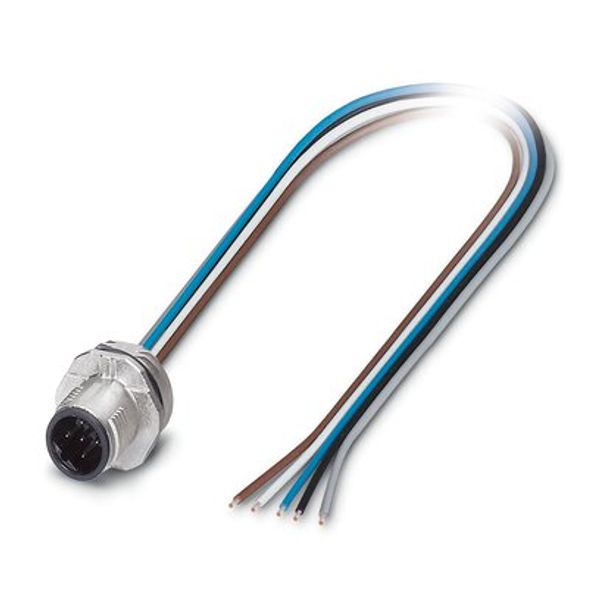 SACC-E-MSB-5CON-M16/0,5 SCO - Device connector front mounting image 1