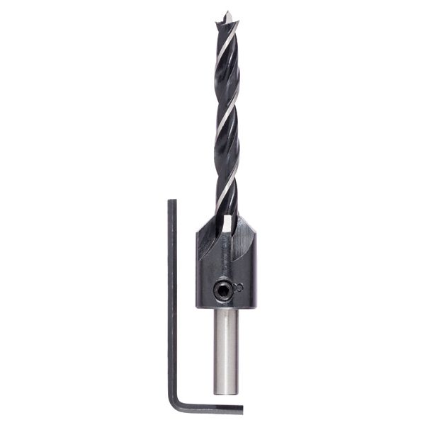 Wood drill bit with countersink 7 mm image 2