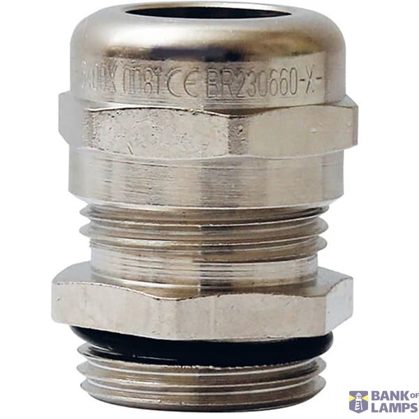 Cable Gland with slats EMC for Armoured Cable SWB ATEX EXE M16 Metalli image 2