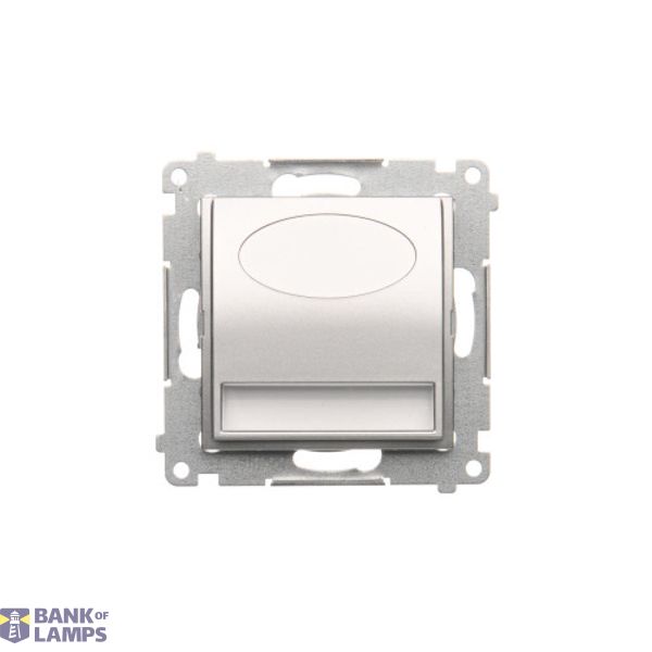 LED luminaire, 230V, Silver matt, metalic image 1
