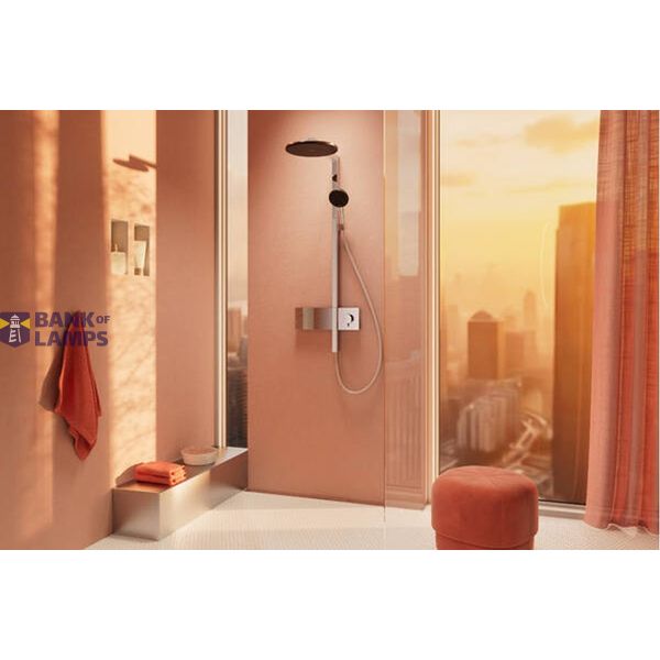 Raindance Alive S 300, 2jet shower system with Select Comfort thermostat, chrome image 5