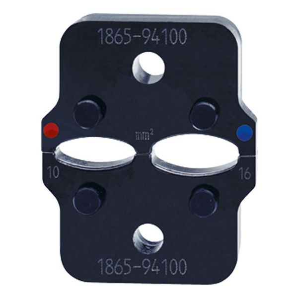 Crimping die for isolated cable connectors, 0.5-2.5 mm², IS504 image 2
