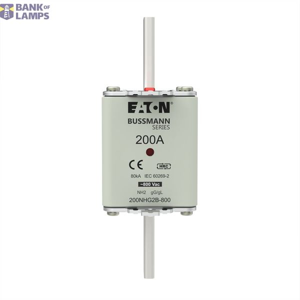 Fuse-link, LV, 200 A, 800 V AC, NH2, Class gG/gL image 1