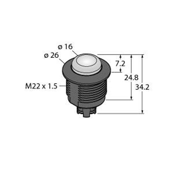 LED Signal Light Beacon   S22L2SRGB7T image 2