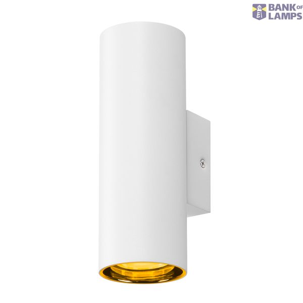ASTO TUBE, wall-mounted light, cylindrical, GU10, 2x max. 10 W, white image 3