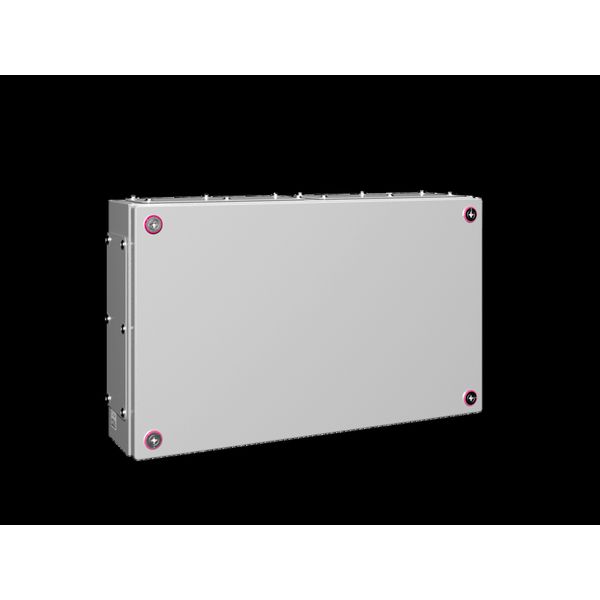 KX Terminal box, WHD: 500x300x120 mm, sheet steel image 2
