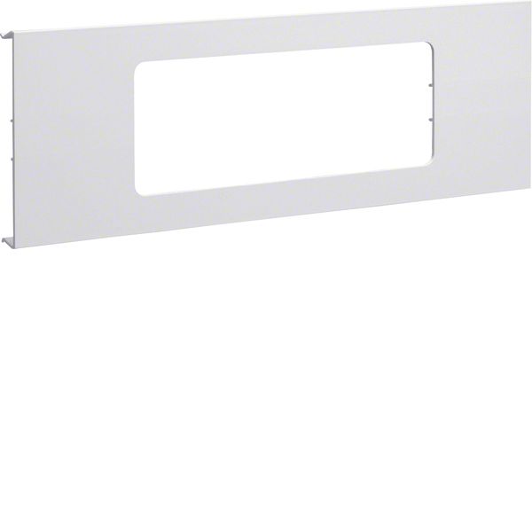 Pre-cut lid 3gang,BR70172,traffic white image 1