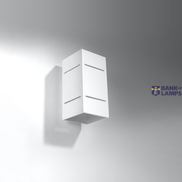 WALL LAMP BLOCCO WHITE G9 1X40W IP20 image 3