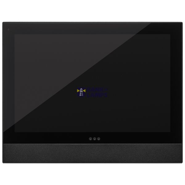 IP 7in touch screen PoE black image 1